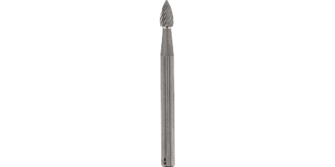 Fresa de Metal Duro com Ponta Tipo Ovo de 3,2 mm 9911 DREMEL