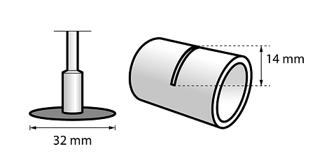 Disco de Corte de 32 mm 5 UNI 540 DREMEL