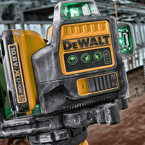 Nível laser 3 linhas Verdes DCE089D1G DEWALT  3