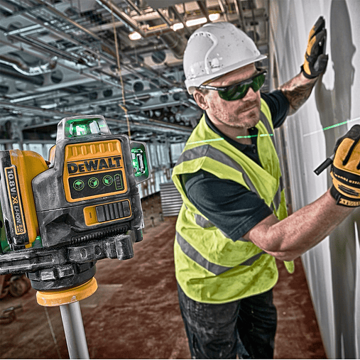 Nível laser 3 linhas Verdes DCE089D1G DEWALT  4