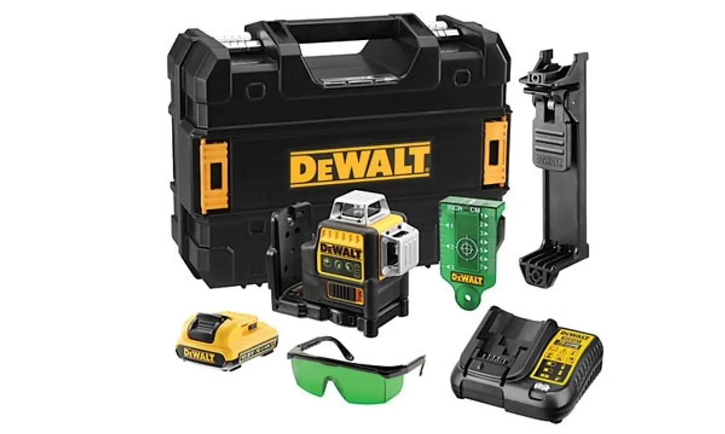 Nível laser 3 linhas Verdes DCE089D1G DEWALT  1