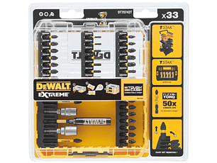 Jogo de Bits 33 Peças FlexTorq DT70742T DEWALT