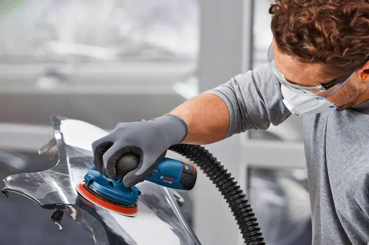 Lixadora excêntrica 12V GEX 12V-125 BOSCH 2