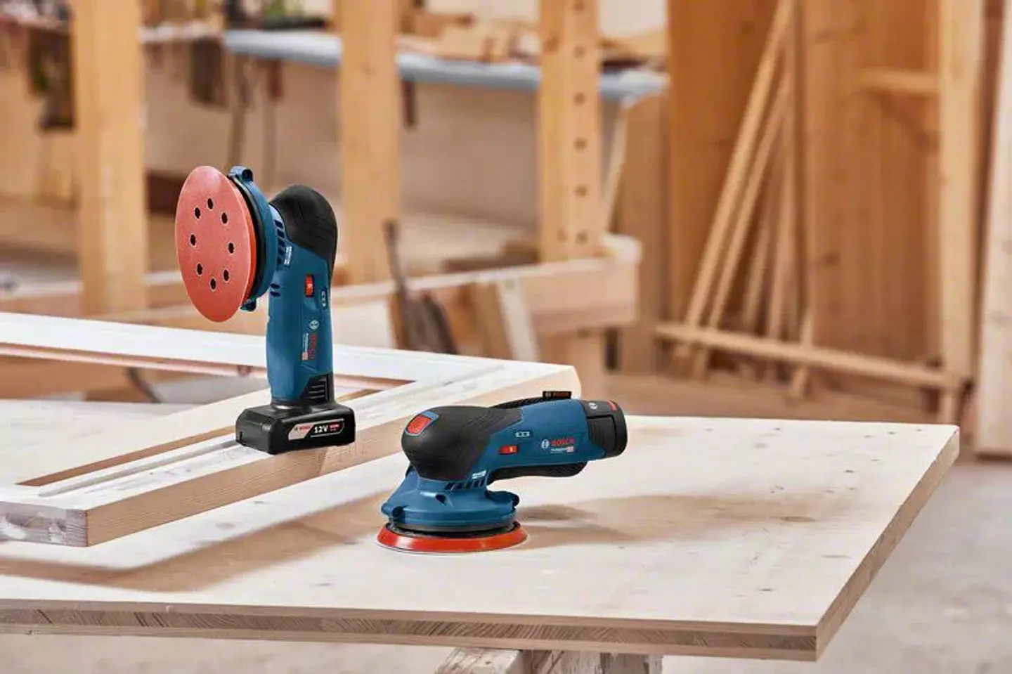 Lixadora excêntrica 12V GEX 12V-125 BOSCH 4