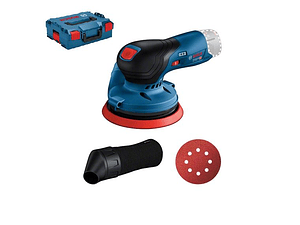 Lixadora excêntrica 12V GEX 12V-125 + Mala L-BOXX BOSCH 