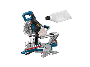 Serra de meia esquadria a bateria BITURBO GCM 18V-216 BOSCH