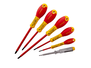 Jogo de 6 Chaves de Fenda e Pozidrive Isolados 0-65-443 FATMAX STANLEY