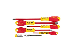 Jogo de 6 Chaves de Fenda e Pozidrive Isolados 0-65-443 FATMAX STANLEY