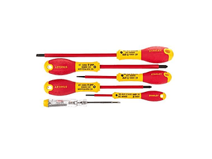 Jogo de 6 Chaves de Fenda e Pozidrive Isolados 0-65-443 FATMAX STANLEY