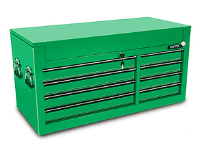 Baú Movel Serviço Pesado 8 Gavetas TOPTUL