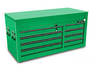 Baú Movel Serviço Pesado 8 Gavetas TOPTUL