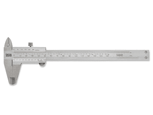 Paquímetro Universal em Aço Inoxidável 165mm TOPTUL