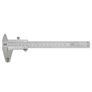 Paquímetro Universal em Aço Inoxidável 165mm TOPTUL