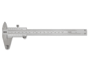 Paquímetro Universal em Aço Inoxidável 165mm TOPTUL