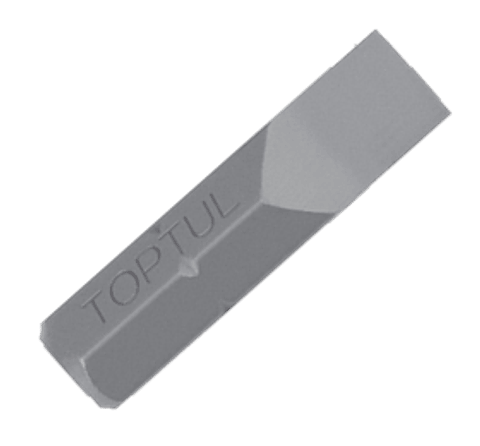 10 Bits de Fenda 5/16" 1,2x8x36mm TOPTUL