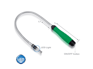 Punho Flexível Magnético com Led TOPTUL