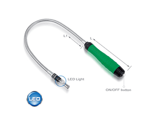 Punho Flexível Magnético com Led TOPTUL