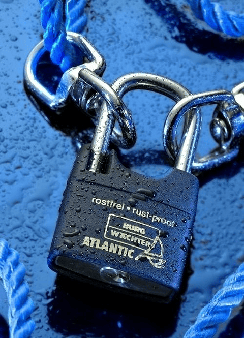 Cadeado Anti-ferrugem 217 F Ni Atlantic BURG WACHTER