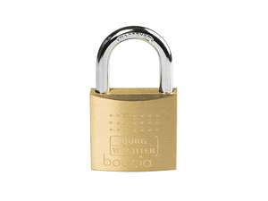 Cadeado em Latão C/ Chave Reversível BOCCIA 450 60 BURG WACHTER