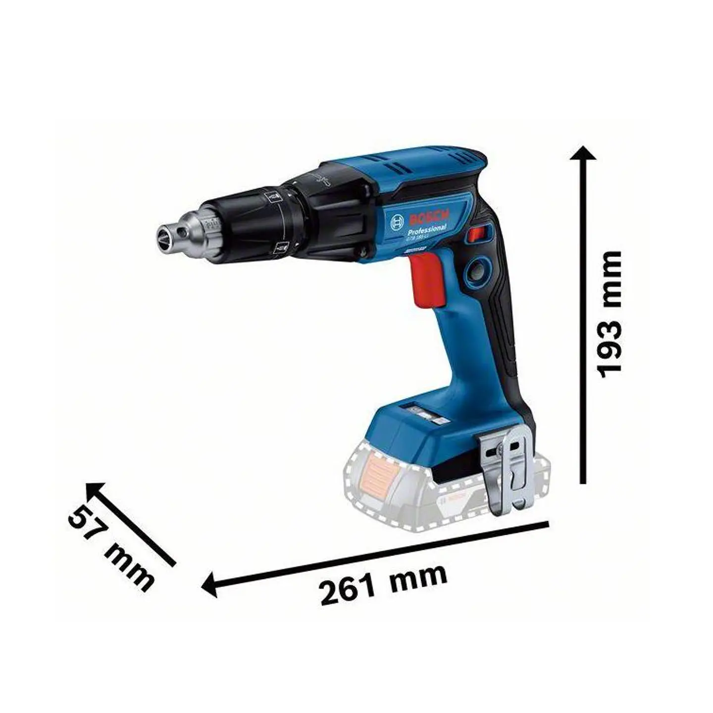 Aparafusadora para pladur sem fio GTB 18V-45 BOSCH 2