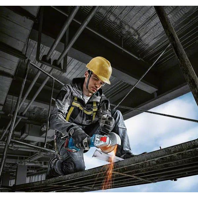 Rebarbadora X-LOCK sem fio GWX 18V-7 (115mm) + Mala L-BOXX BOSCH 4