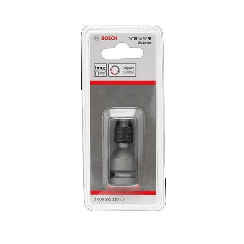 Adaptador Hexagonal de 1/2" para 1/4" BOSCH