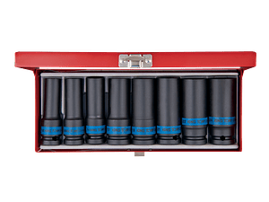 Jogo de Chaves de Caixa de Impacto Longas 1/2' 4410MP01 KING TONY