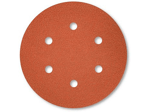 10 Discos de Lixa de Velcro Ø150mm 6 Furos 1919 SIA