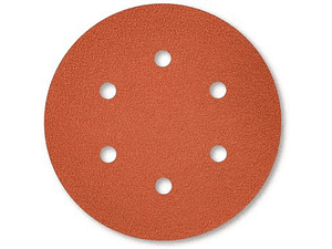 10 Discos de Lixa de Velcro Ø95mm 6 Furos 1919 SIA