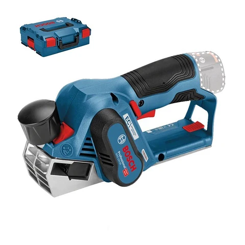 Plaina sem fio 12V GHO 12V-20 + Mala L-BOXX BOSCH