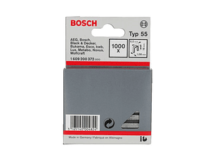 Agrafo de Arame Fino TIPO 55 - 6mm BOSCH (1000 Un.)