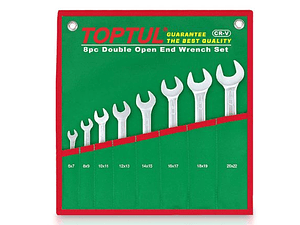 Jogo de Chaves de Bocas com 8 Pc TOPTUL