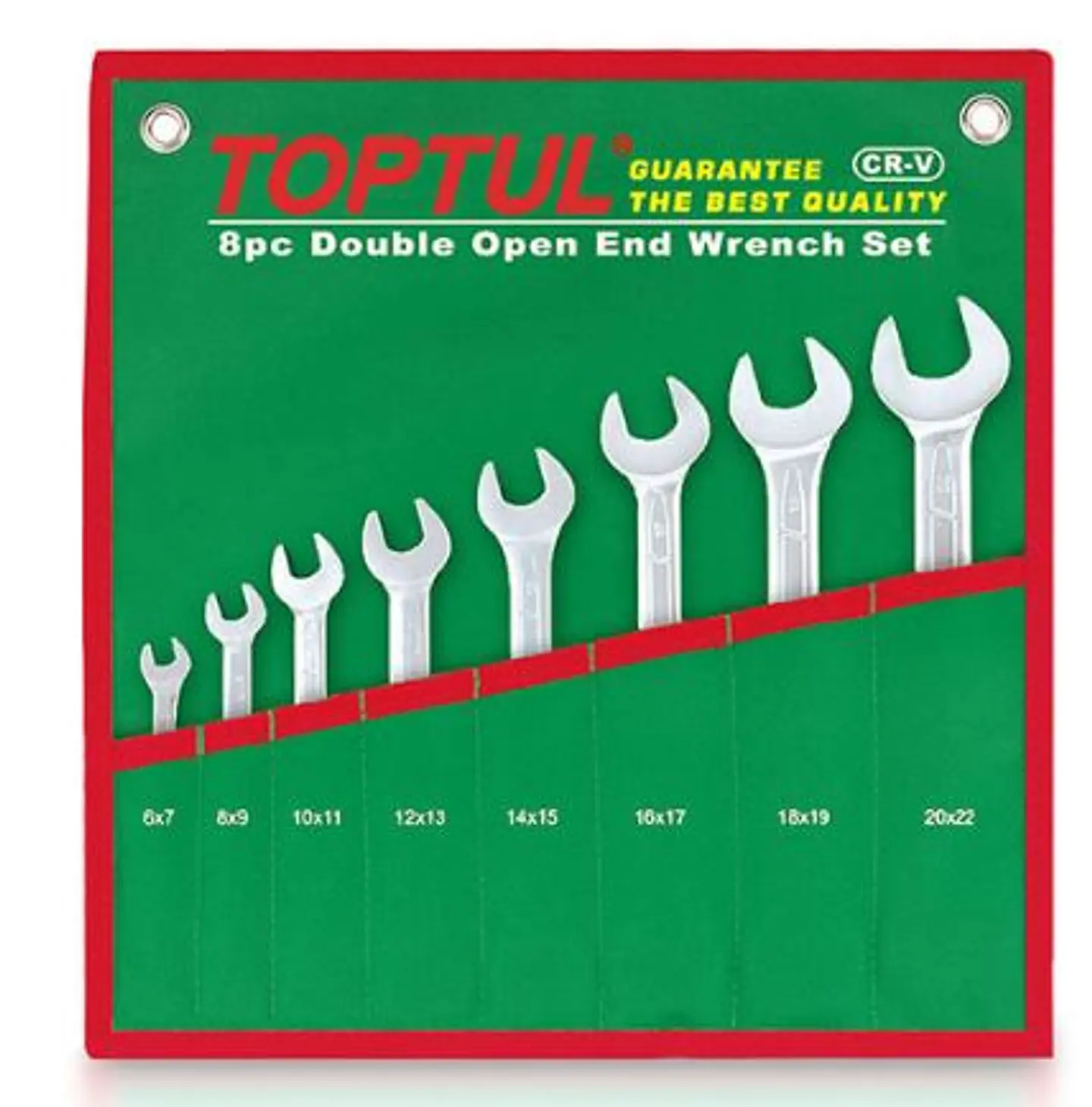 Jogo de Chaves de Bocas com 8 Pc TOPTUL 1