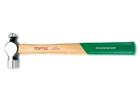 Martelo de Bola com cabo de Madeira TOPTUL