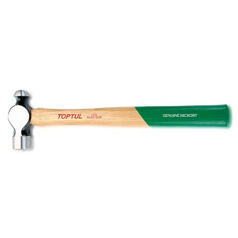 Martelo de Bola com cabo de Madeira TOPTUL 1