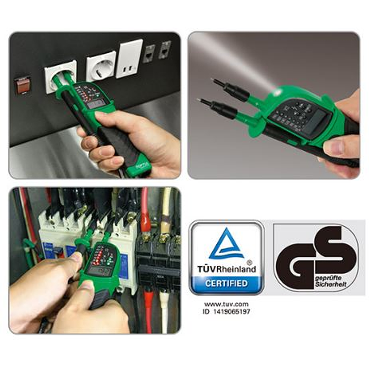 Medidor de Tensão Multifuncional Digital EAAA0169 TOPTUL 3