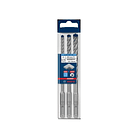 Conjunto de 3 brocas para betão e alvenaria EXPERT SDS Plus-7X BOSCH 1