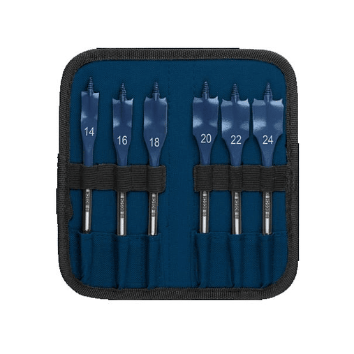Conjunto de 6 brocas planas para madeira EXPERT SELFCUT SPEED BOSCH 1