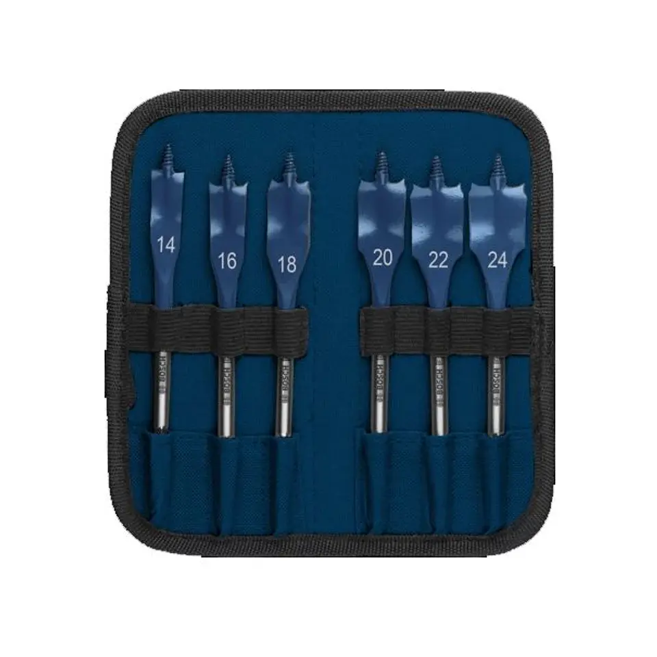 Conjunto de 6 brocas planas para madeira EXPERT SELFCUT SPEED BOSCH 1