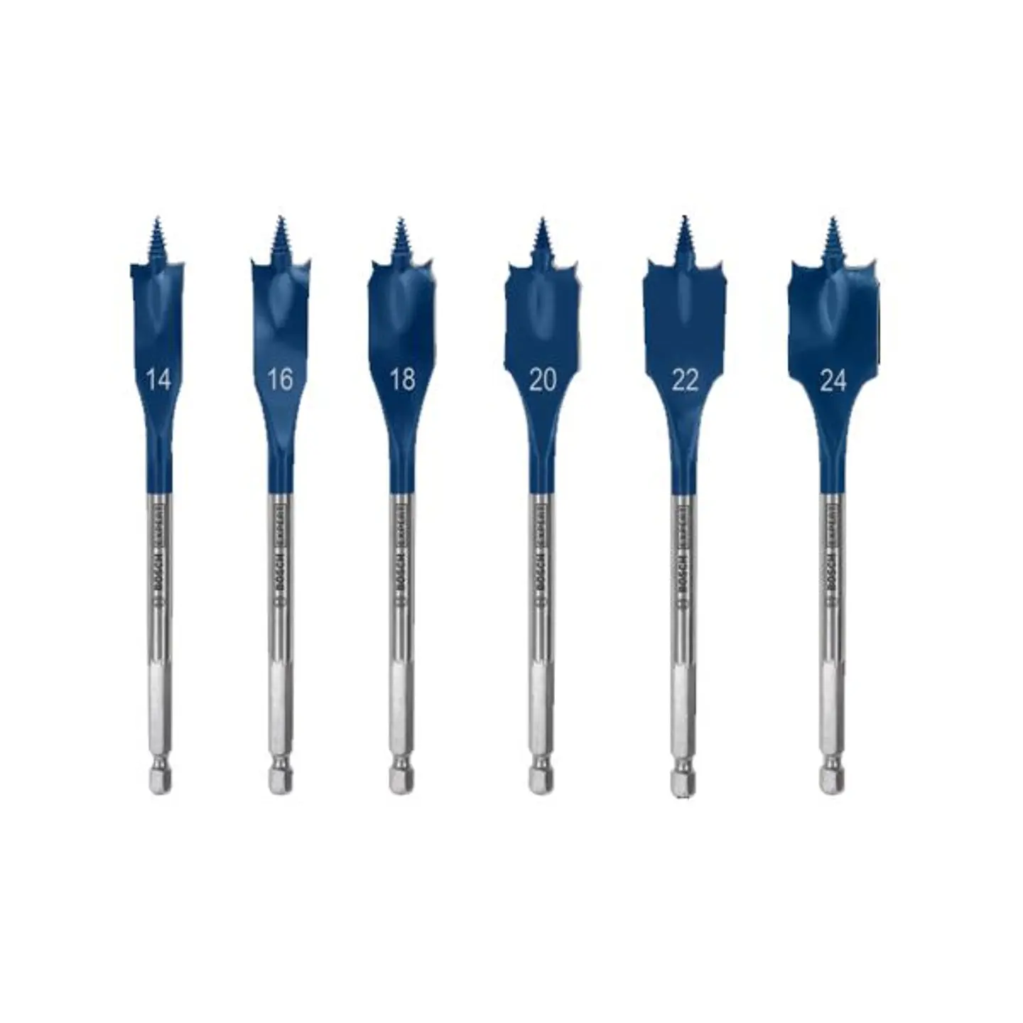 Conjunto de 6 brocas planas para madeira EXPERT SELFCUT SPEED BOSCH 2