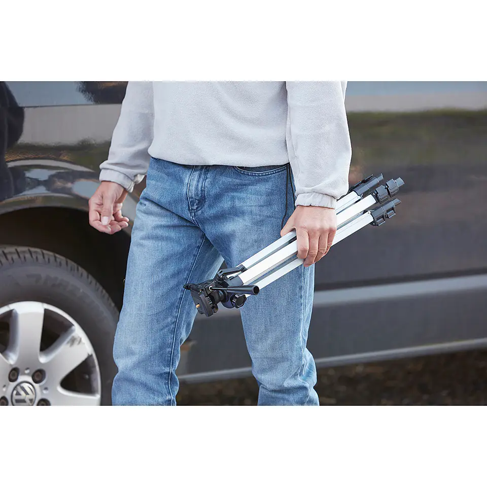 Tripé Telescòpico para Niveis Laser com Rosca 1/4