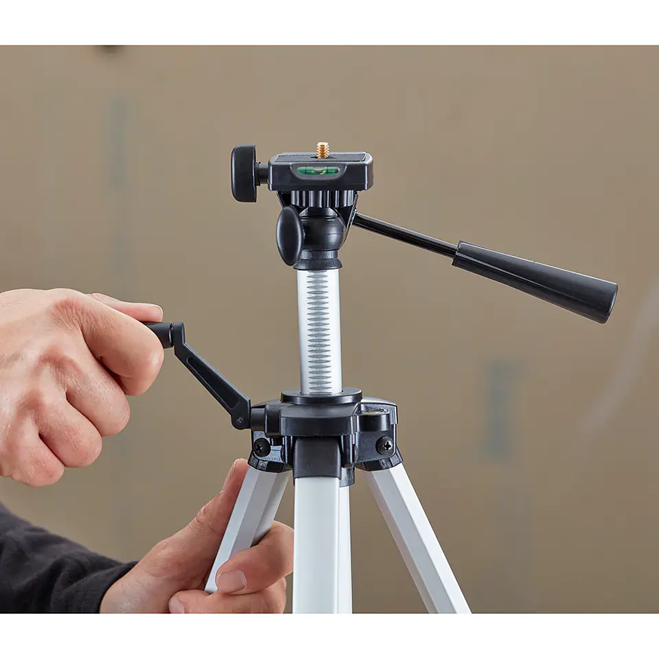 Tripé Telescòpico para Niveis Laser com Rosca 1/4