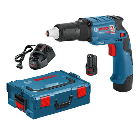 Aparafusadora de pladur a bateria 12 Volts GTB 12V-11 + 2 Baterias 2.0Ah BOSCH 