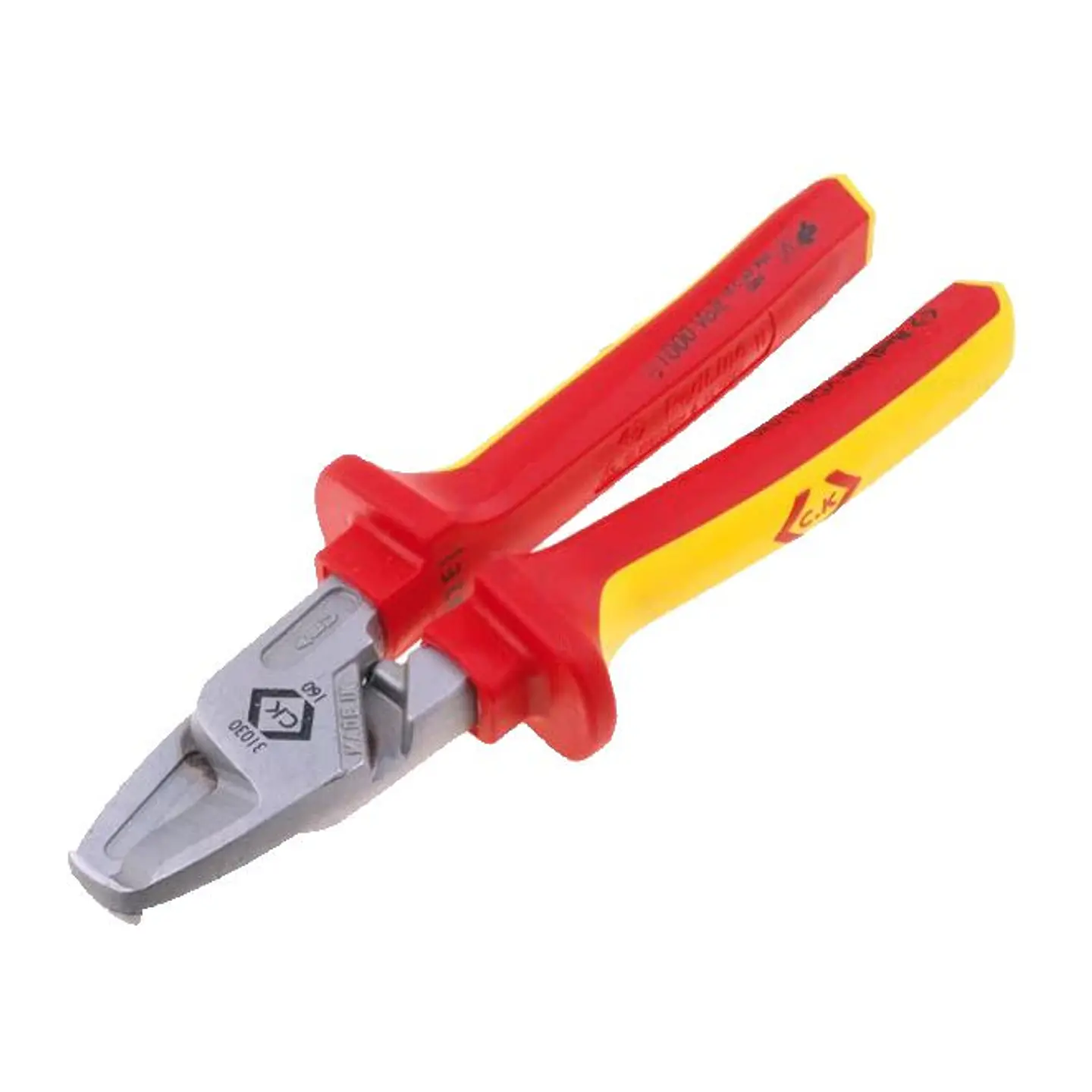 Alicate de corte Cabos Isolado VDE Serviço Pesado 165mm CK TOOLS 3