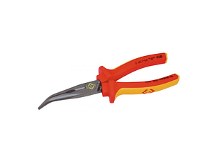 Alicate de pontas curvas 45º isolado VDE 200mm CK TOOLS