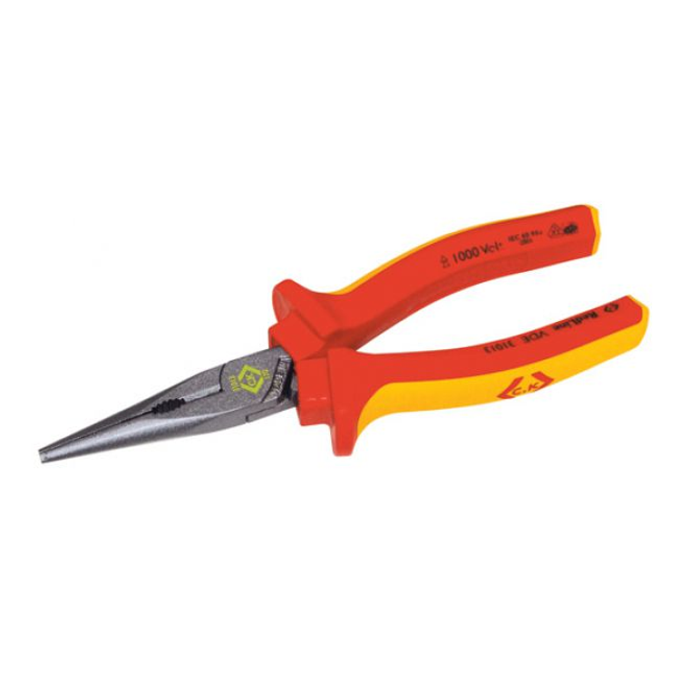 Alicate de pontas direitas isolado VDE 200mm CK TOOLS 1