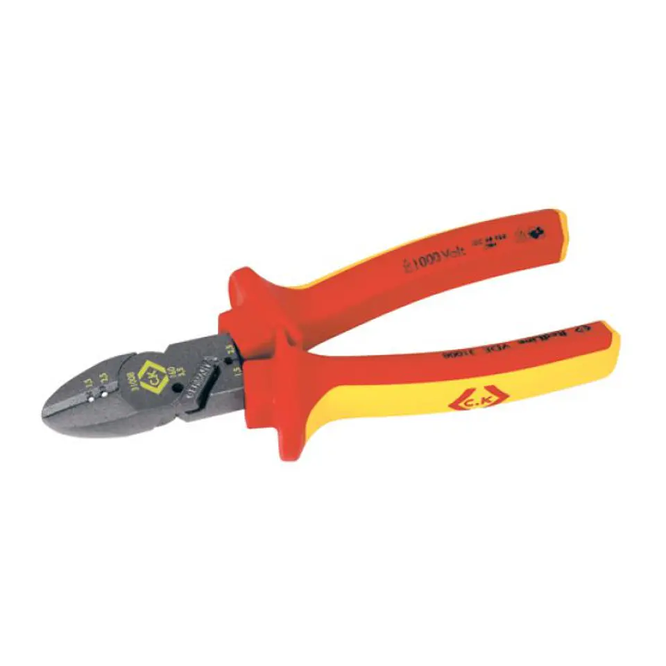 Alicate de corte e decapagem VDE CombiCutter3 160mm CK TOOLS 2