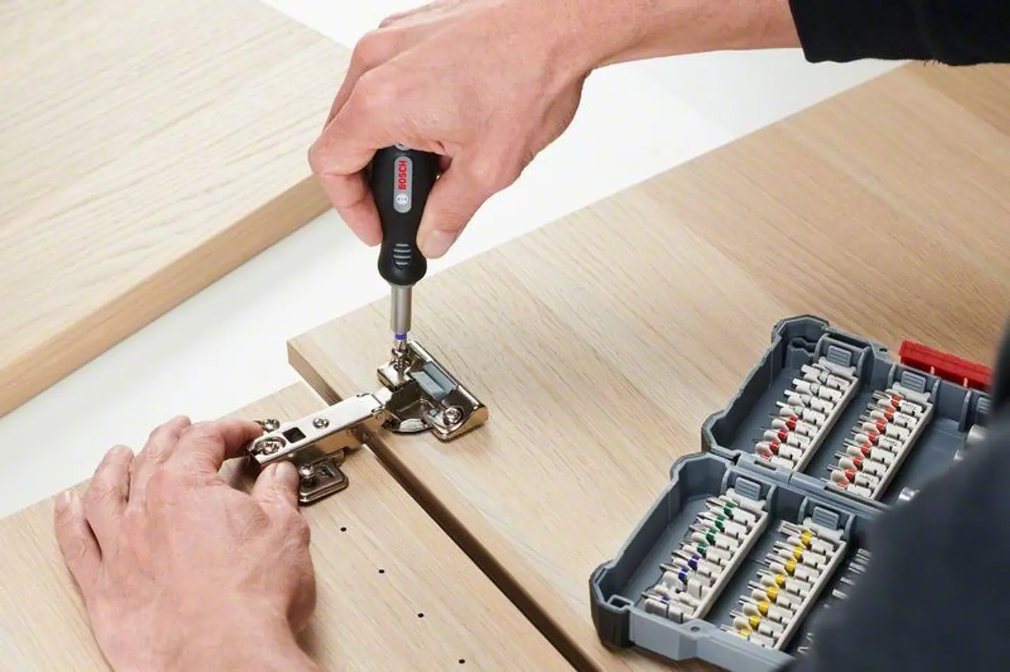 Conjunto de pontas de aparafusar e chaves de caixa Extra Hard BOSCH (45 pcs) 3