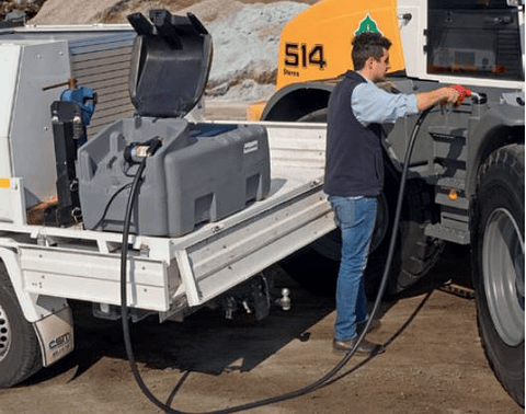 Depósito de Transporte Diesel 12V - 200 Litros PFT200 POWERED