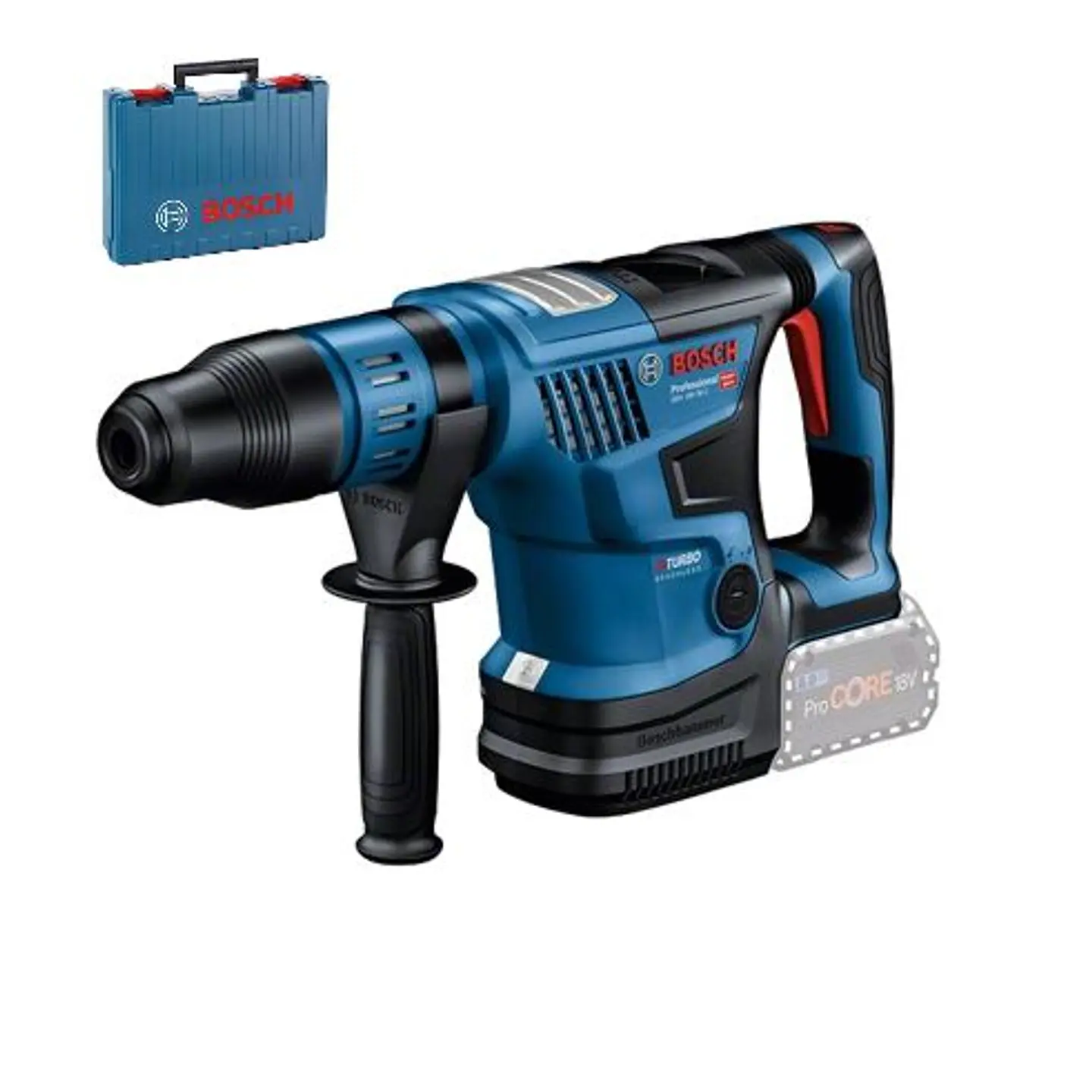 Martelo perfurador sem fio BITURBO com SDS max GBH 18V-36 C + 2x ProCORE18V 5.5Ah BOSCH 2